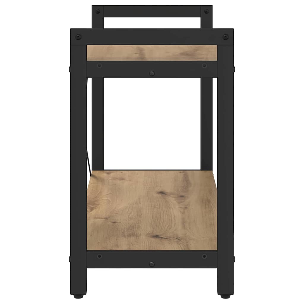 Estante carvalho artisiano 80 x 30 x 48.5 cm Madeira processada