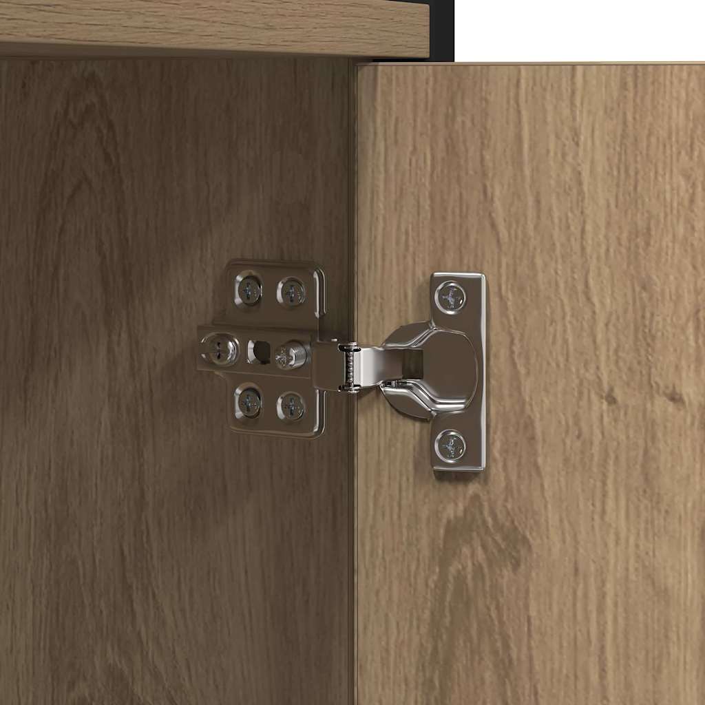 Estante carvalho artisiano 80 x 30 x 155,5 cm