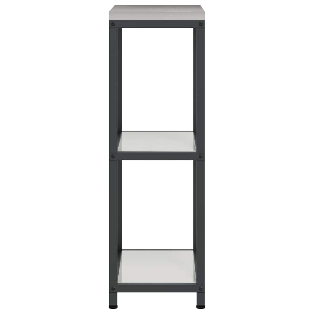 Prateleira de Armazenamento de Cozinha Prata Aço galvanizado