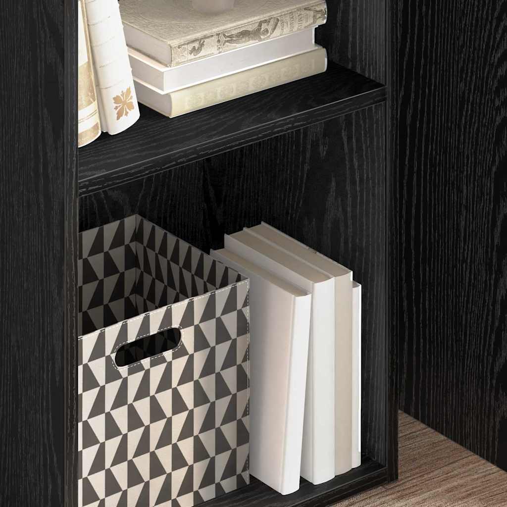 Estante Carvalho preto 40 x 30 x 152 cm Madeira processada