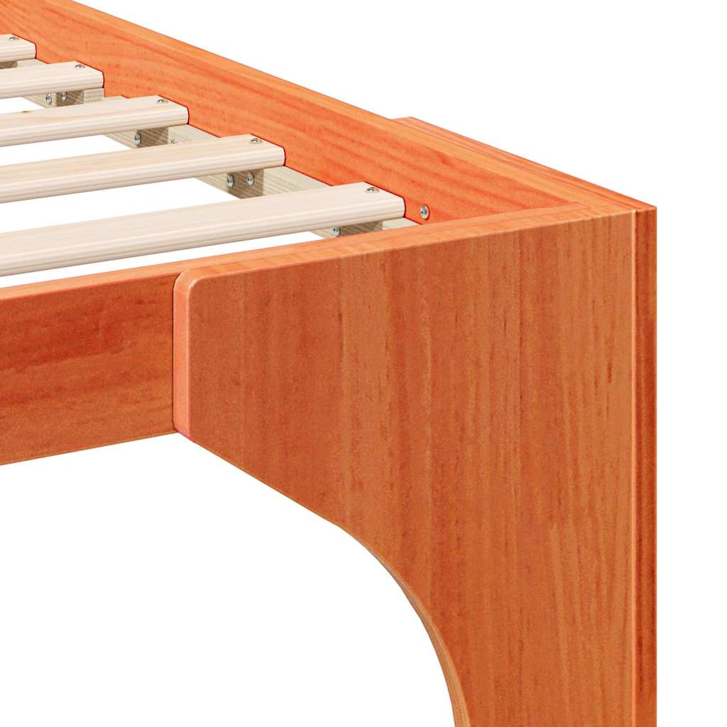 Estrutura da Cama Castanho 100 x 200 cm