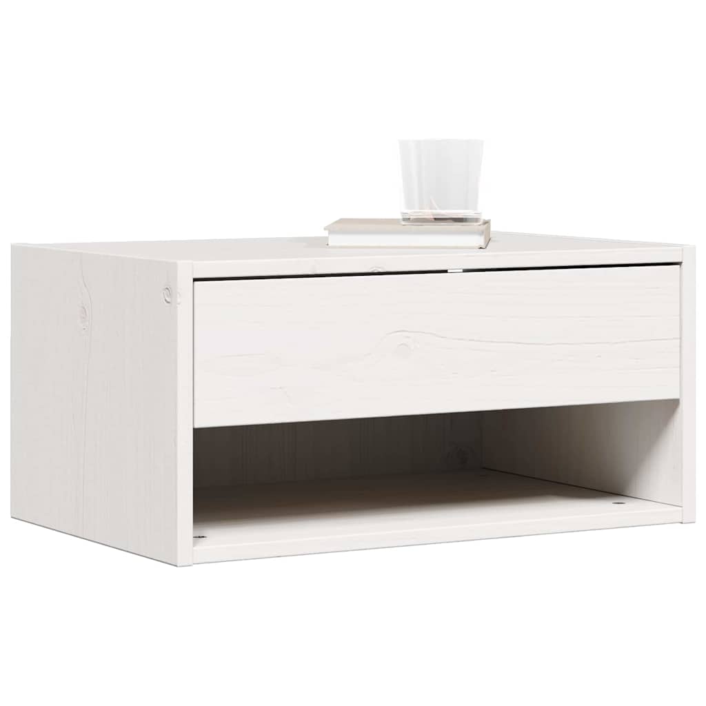Mesa-de-cabeceira com gaveta 2 pcs Branco 50 x 32,5 x 24 cm