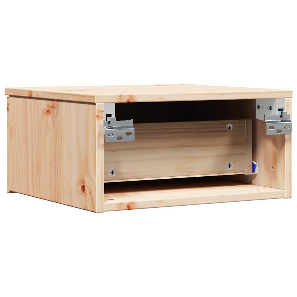 Mesa-de-cabeceira com gaveta Castanho 37 x 35 x 18,5 cm