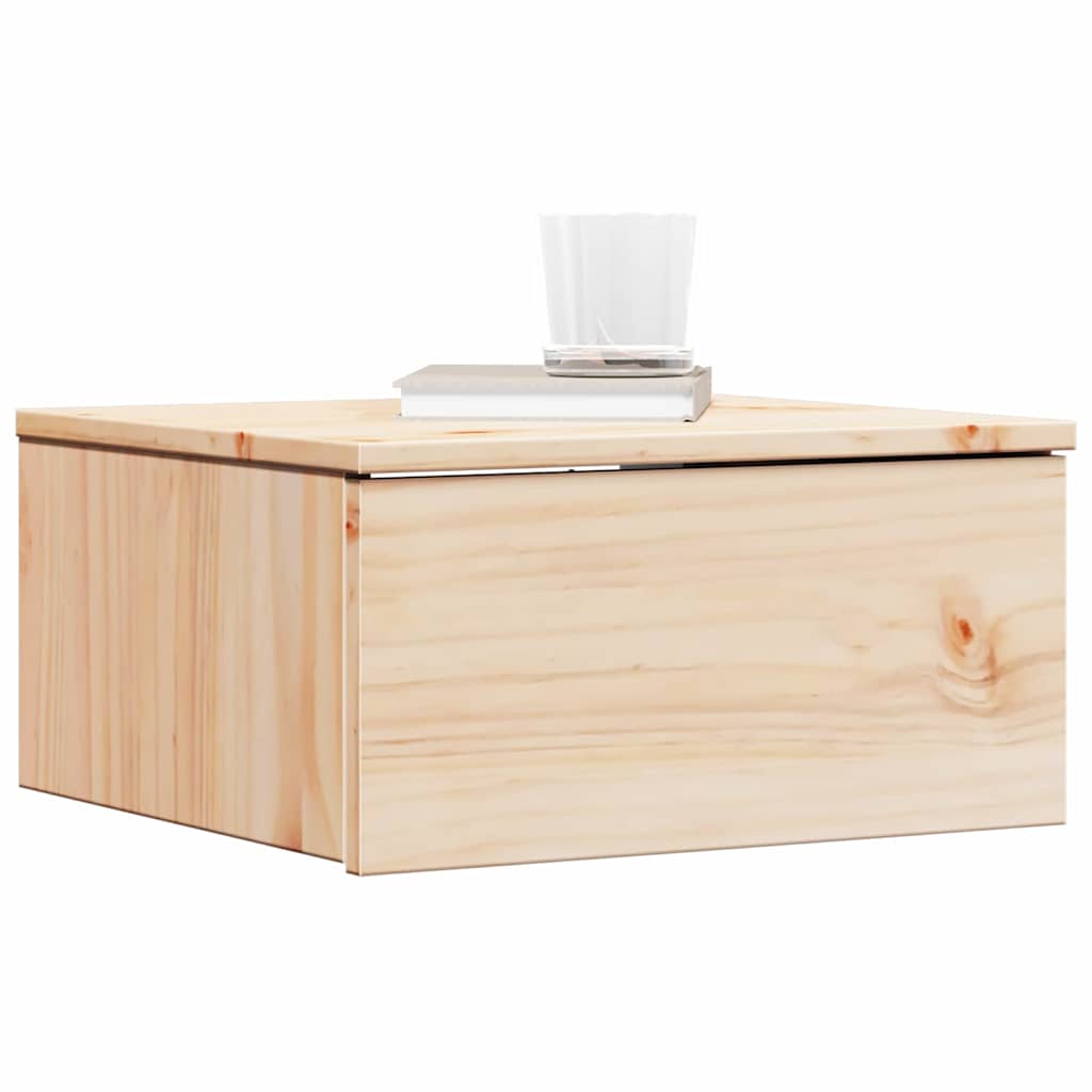 Mesa-de-cabeceira com gaveta Castanho 37 x 35 x 18,5 cm