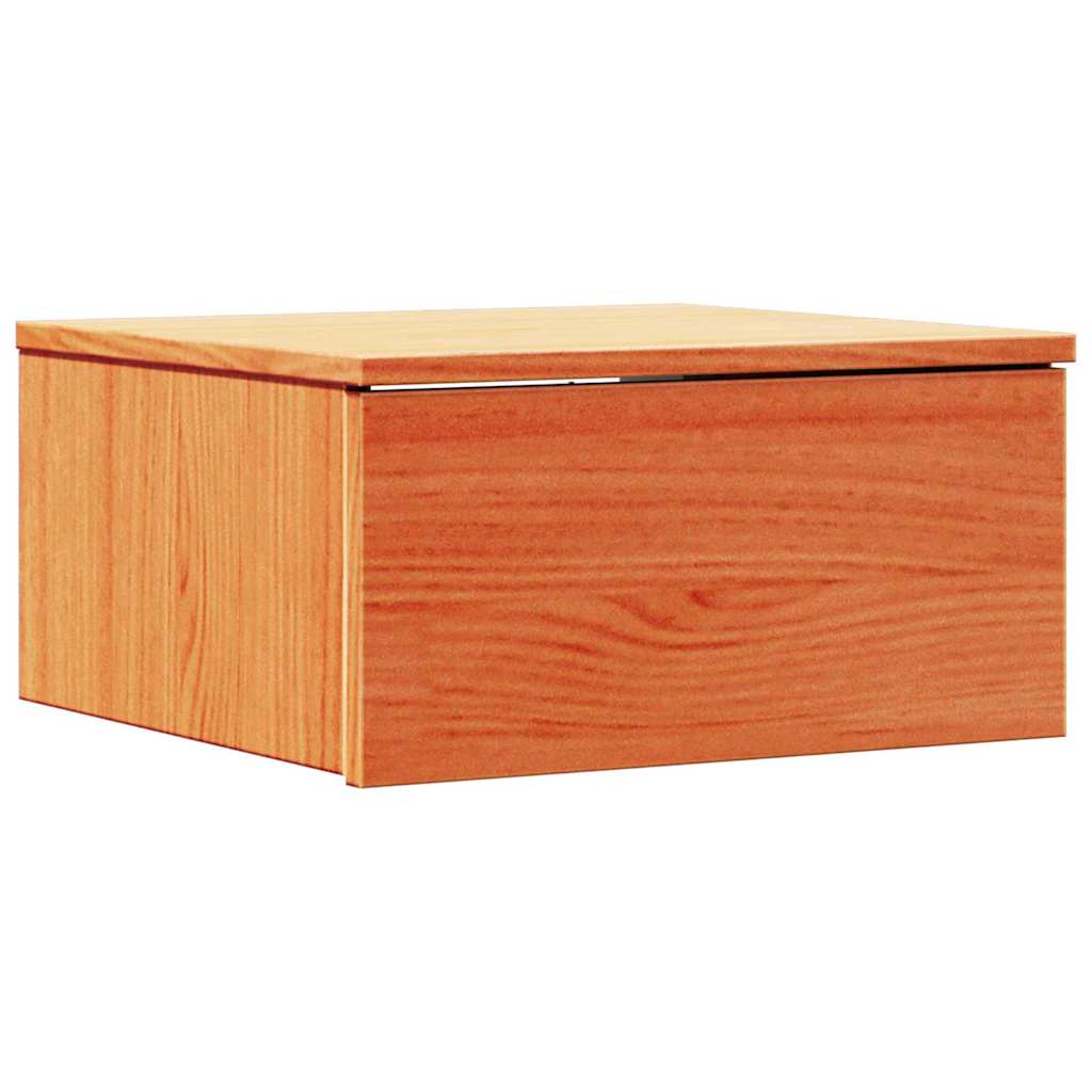 Mesa-de-cabeceira 2 pcs Castanho-mel 37 x 35 x 18,5 cm