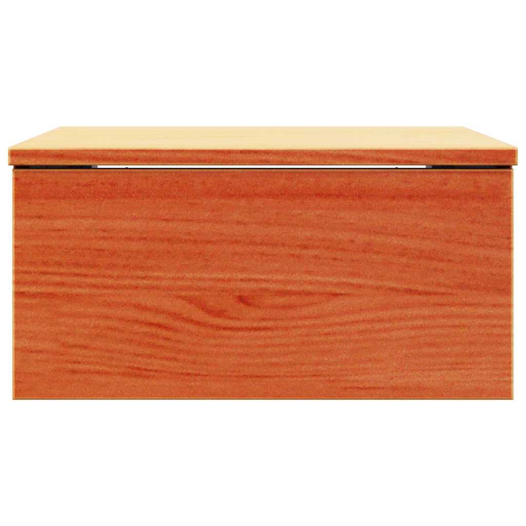 Mesa-de-cabeceira 2 pcs Castanho-mel 37 x 35 x 18,5 cm