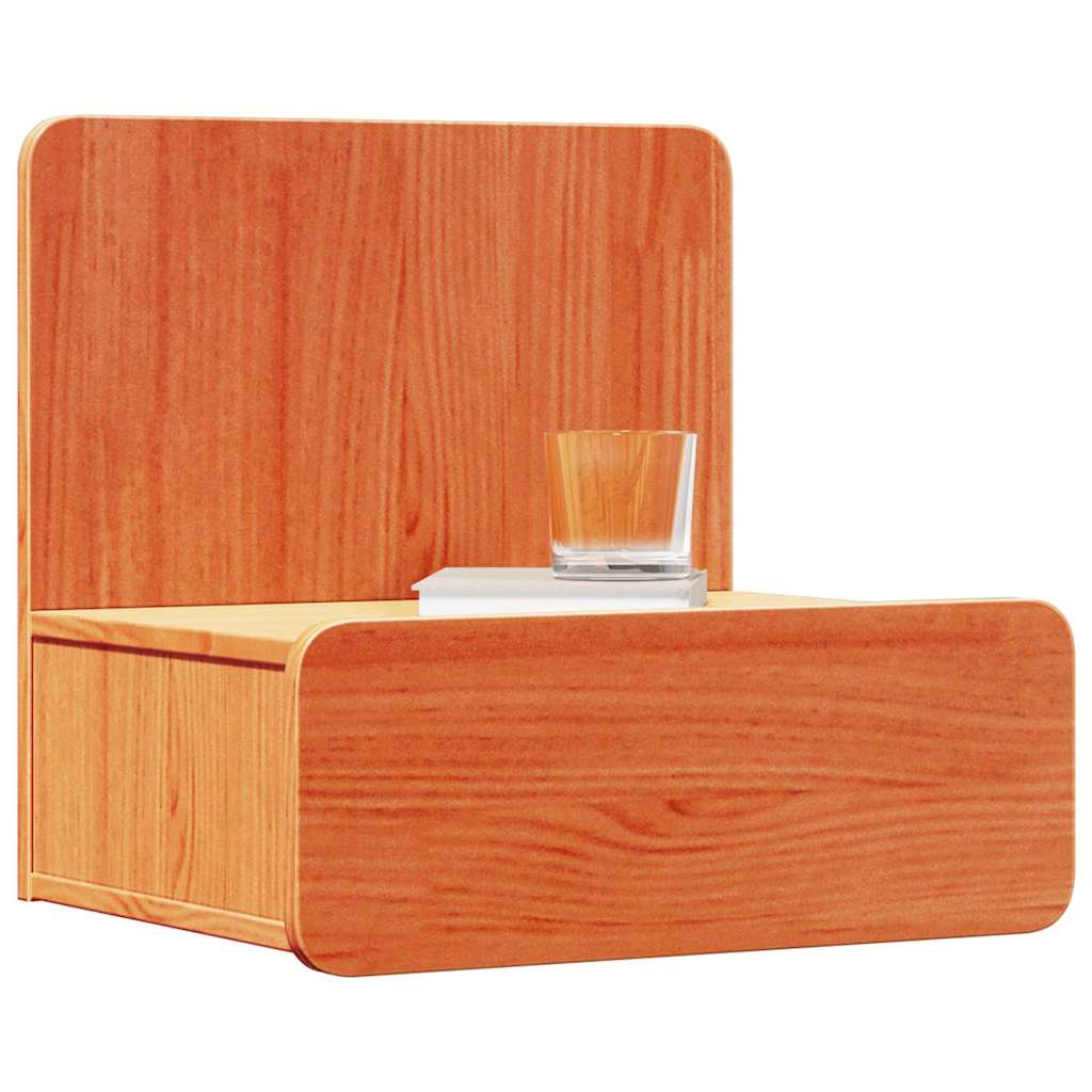 Mesa-de-cabeceira com gaveta Castanho-mel 44 x 32.5 x 40 cm