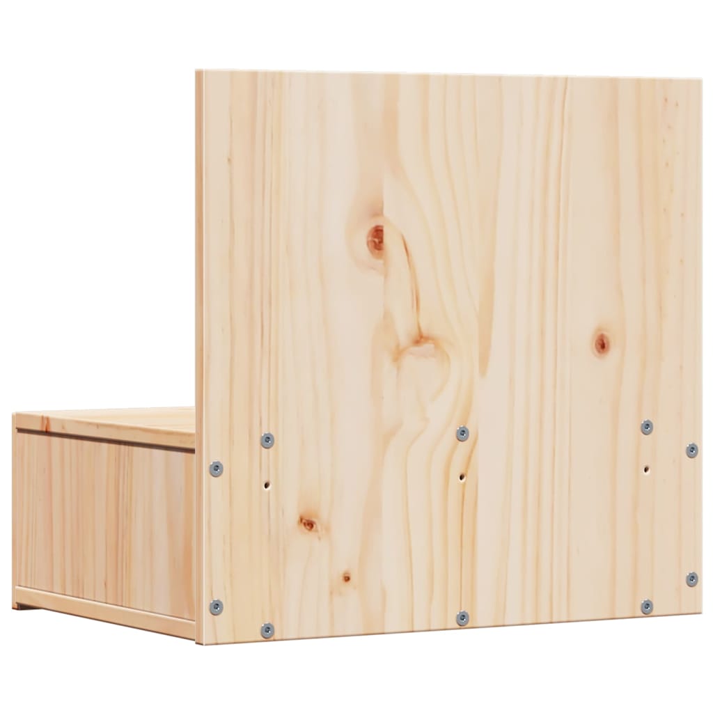 Mesa-de-cabeceira com gaveta Castanho 42 x 32.5 x 40 cm