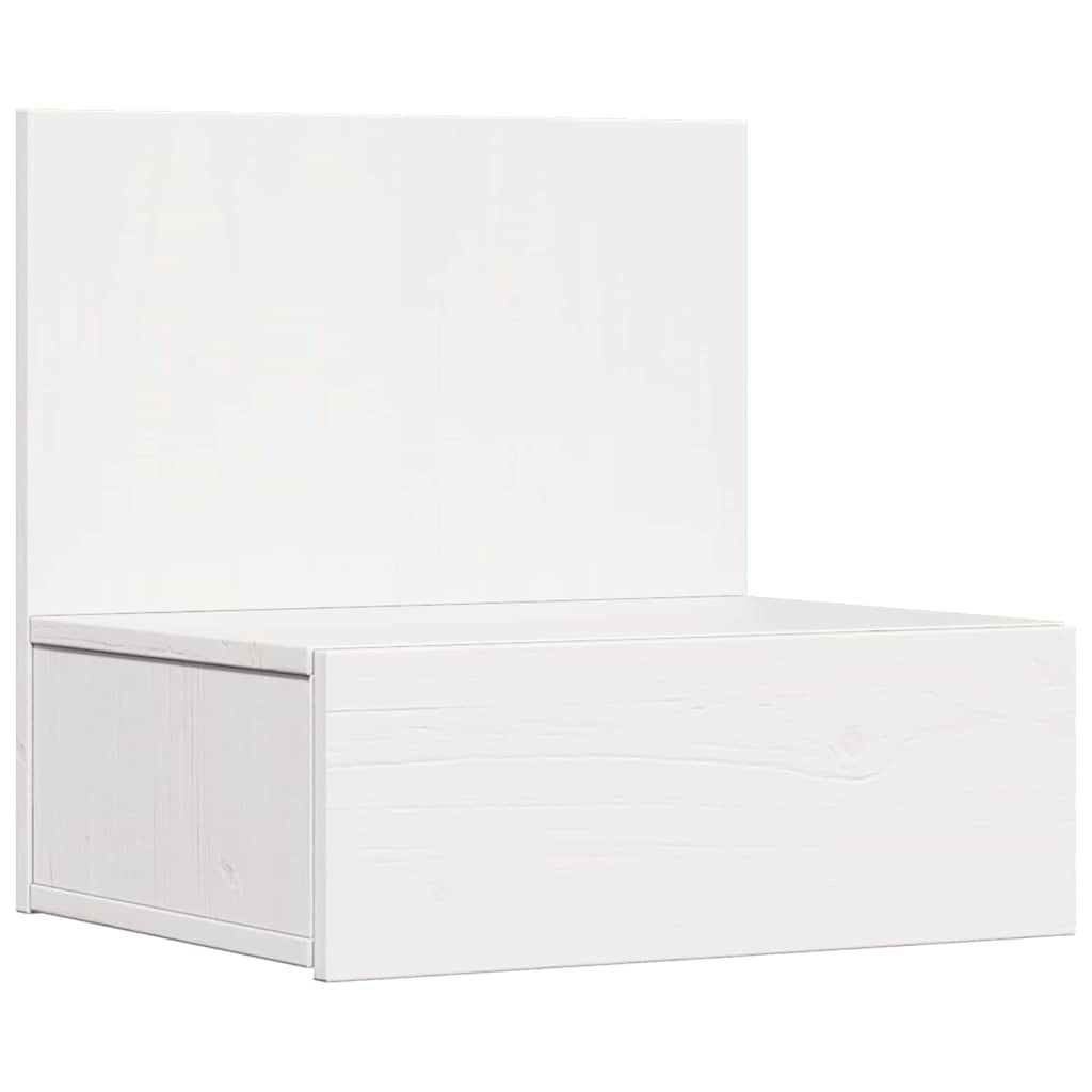 Mesa-de-cabeceira com gaveta 2 pcs Branco 42 x 32.5 x 40 cm