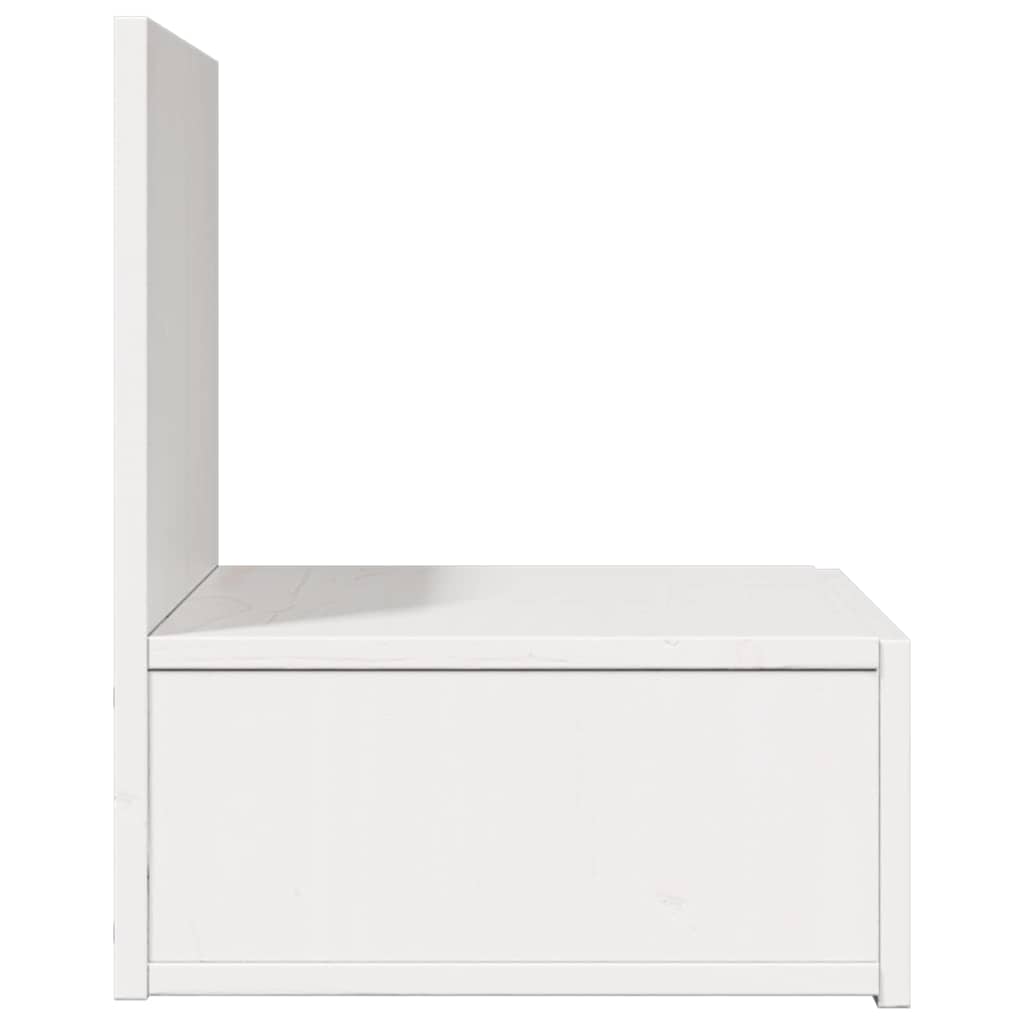 Mesa-de-cabeceira com gaveta 2 pcs Branco 42 x 32.5 x 40 cm