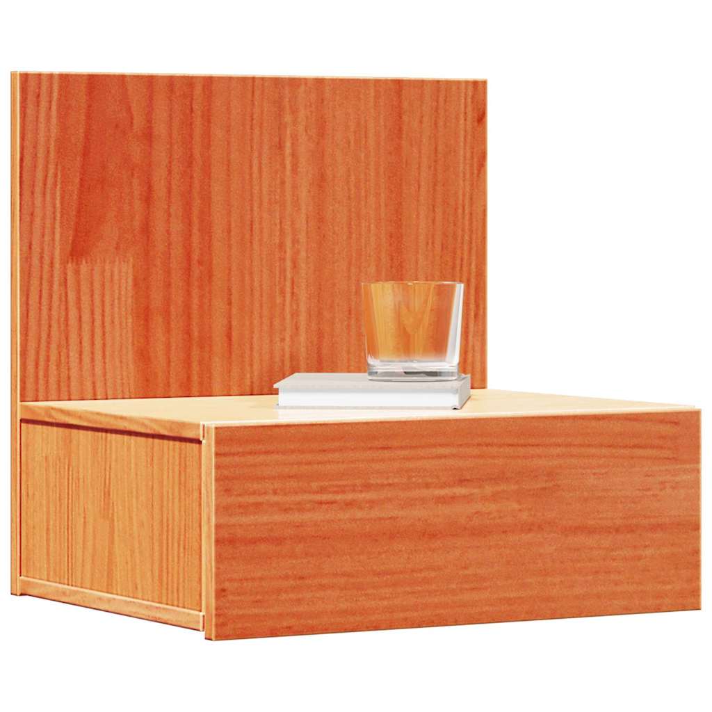 Mesa-de-cabeceira com gaveta Castanho-mel 42 x 32.5 x 40 cm