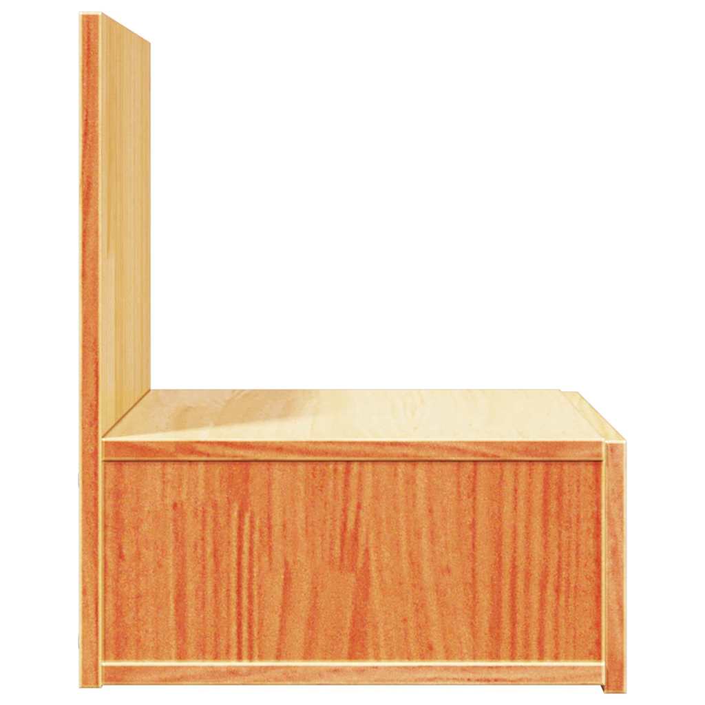 Mesa-de-cabeceira com gaveta Castanho-mel 42 x 32.5 x 40 cm