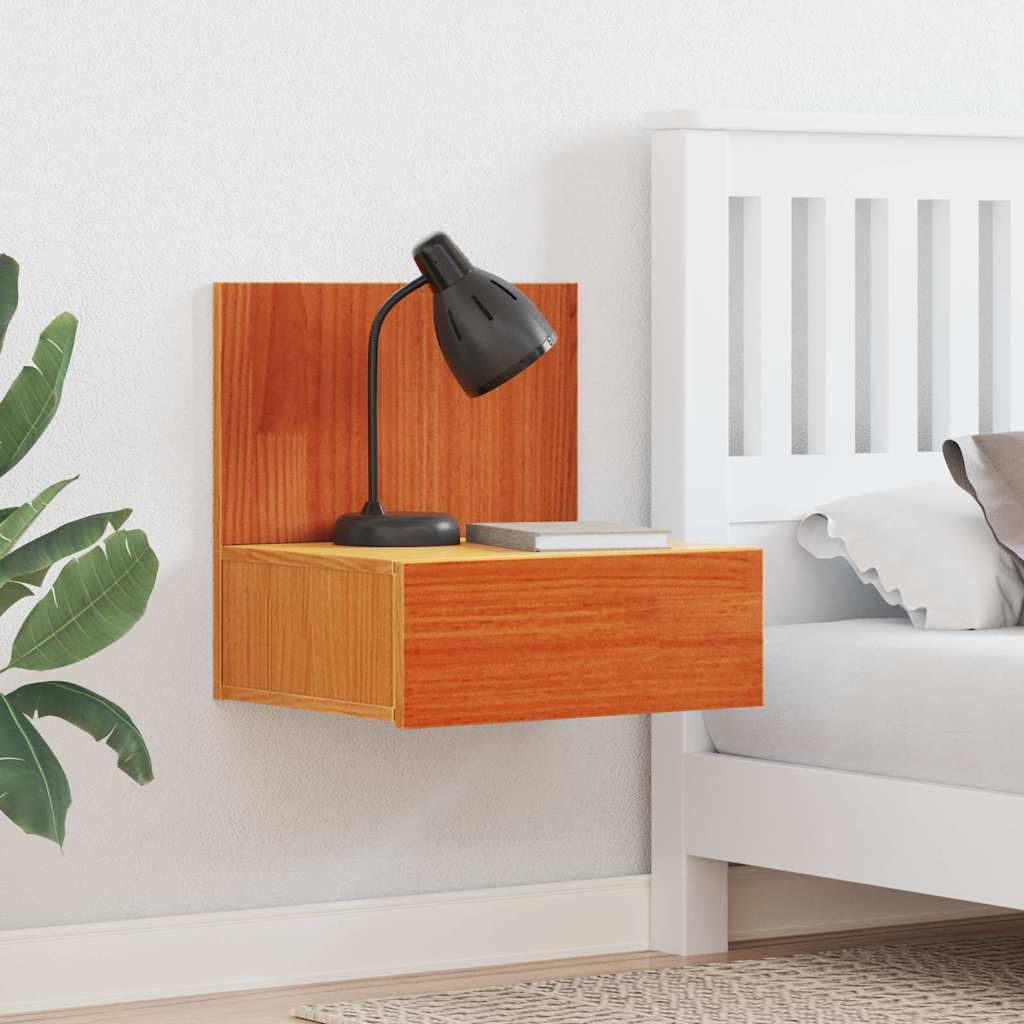 Mesa-de-cabeceira 2 pcs Castanho-mel 42 x 32.5 x 40 cm