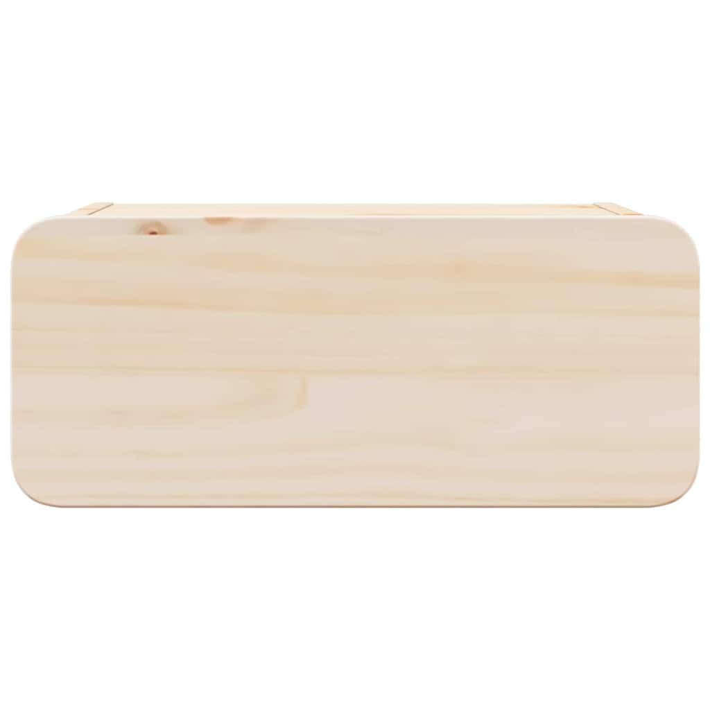 Mesa-de-cabeceira com gaveta Castanho 39 x 34 x 16.5 cm