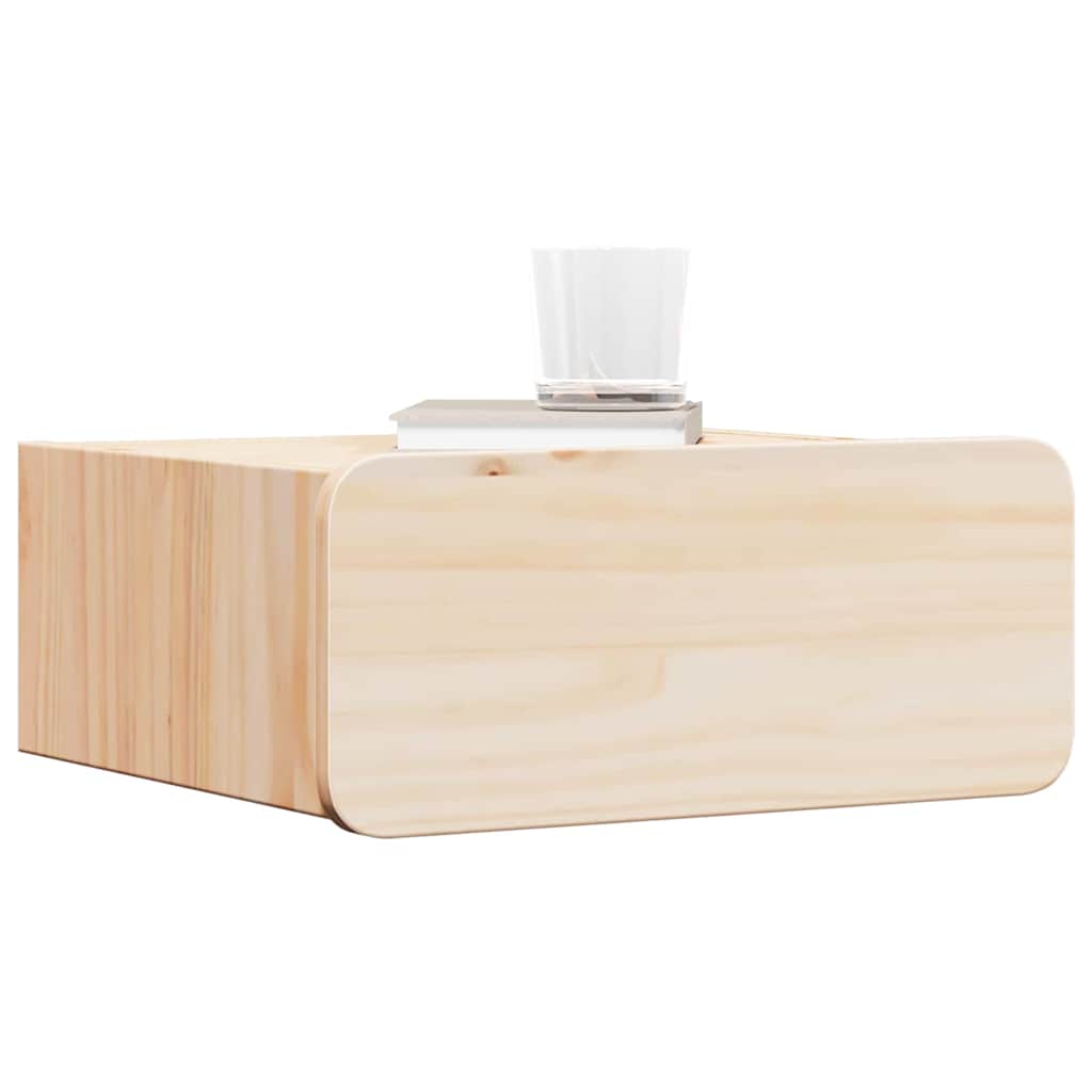 Mesa-de-cabeceira com gaveta Castanho 39 x 34 x 16.5 cm