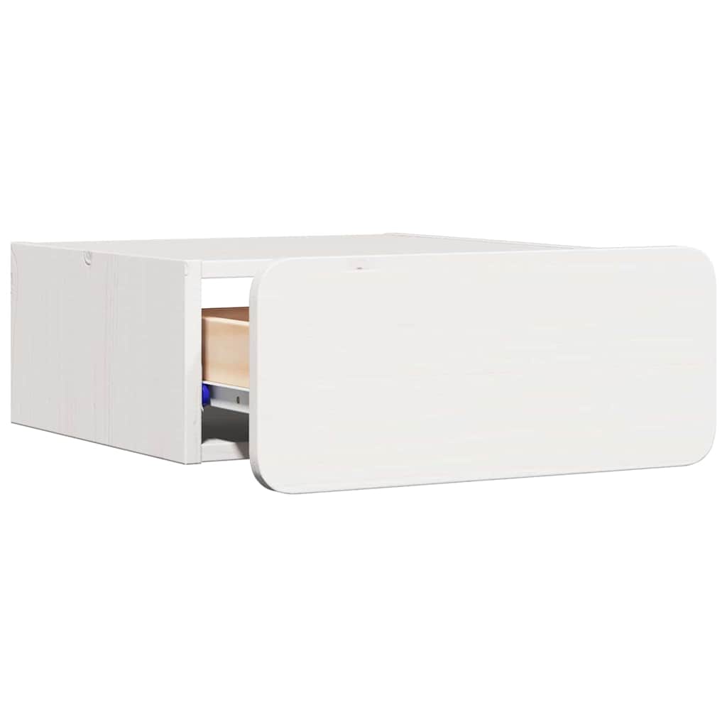 Mesa-de-cabeceira com gaveta Branco 39 x 34 x 16.5 cm