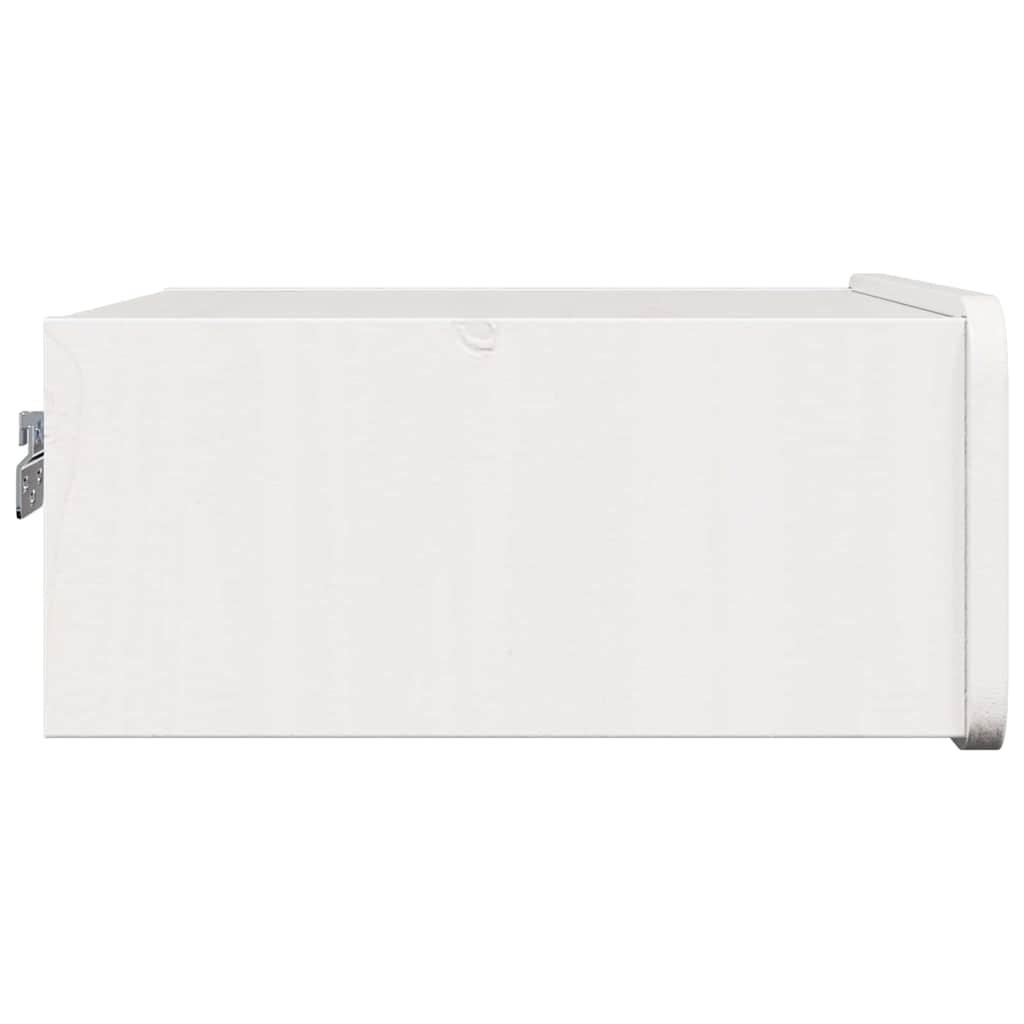 Mesa-de-cabeceira com gaveta 2 pcs Branco 39 x 34 x 16.5 cm