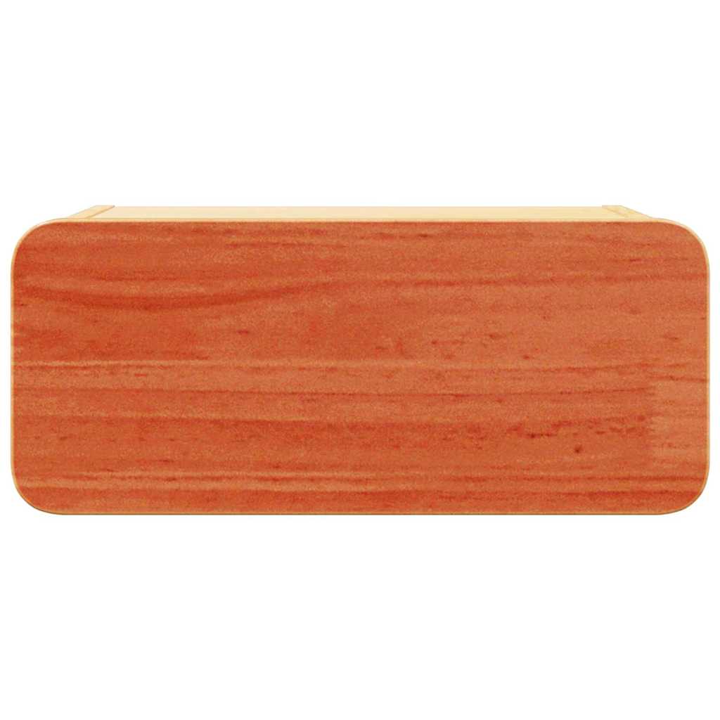 Mesa-de-cabeceira com gaveta Castanho-mel 39 x 34 x 16.5 cm