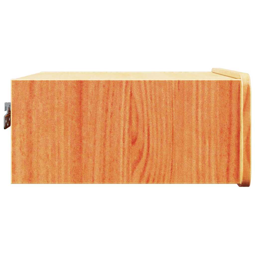 Mesa-de-cabeceira com gaveta Castanho-mel 39 x 34 x 16.5 cm