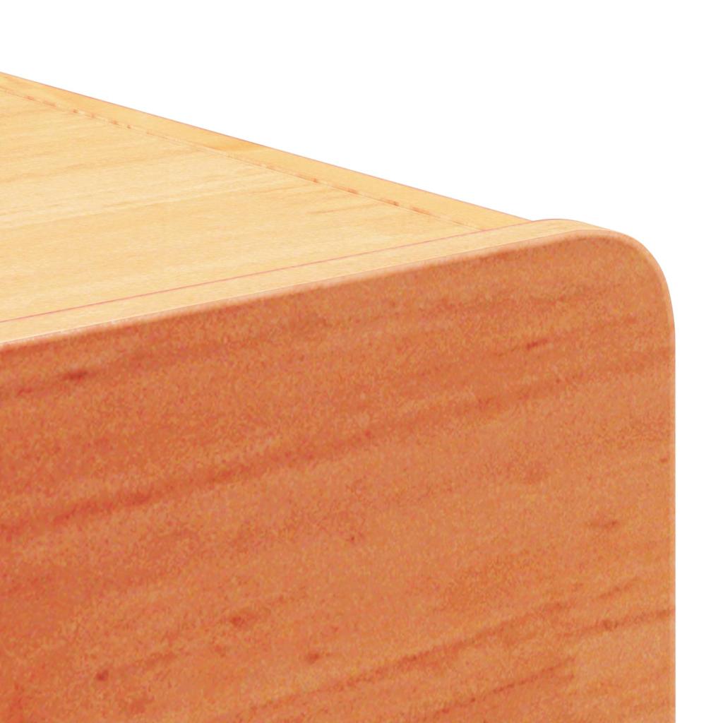 Mesa-de-cabeceira 2 pcs Castanho-mel 39 x 34 x 16.5 cm