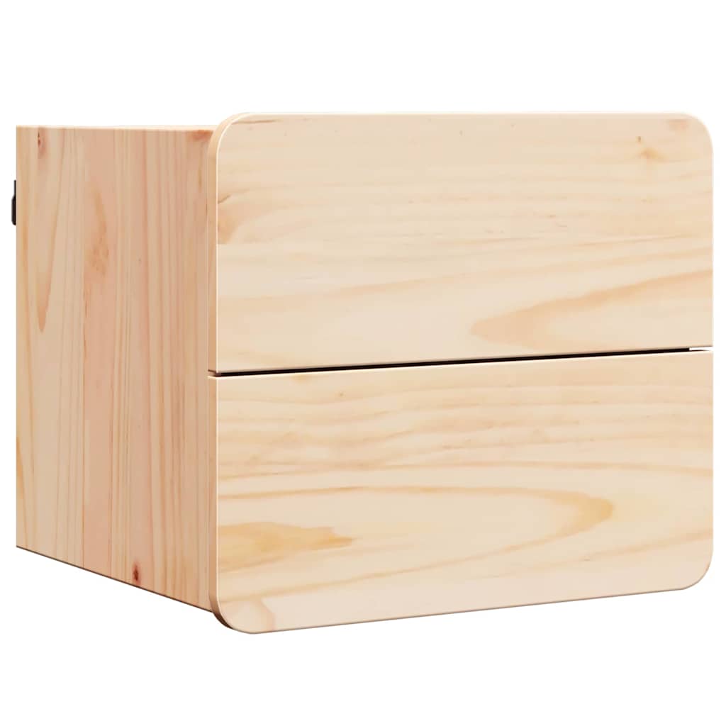 Mesa-de-cabeceira com gaveta 2 pcs Castanho 39 x 34 x 33 cm