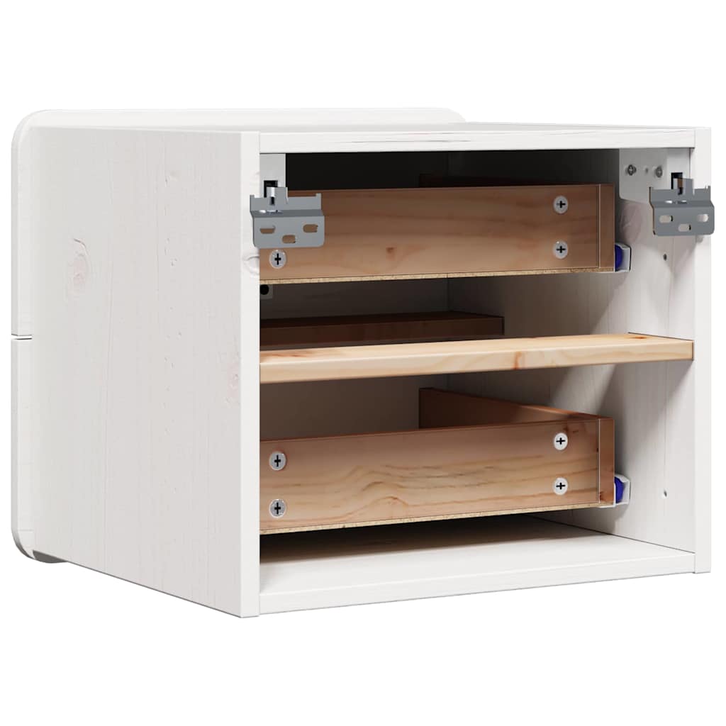 Mesa-de-cabeceira com gaveta Branco 39 x 34 x 33 cm