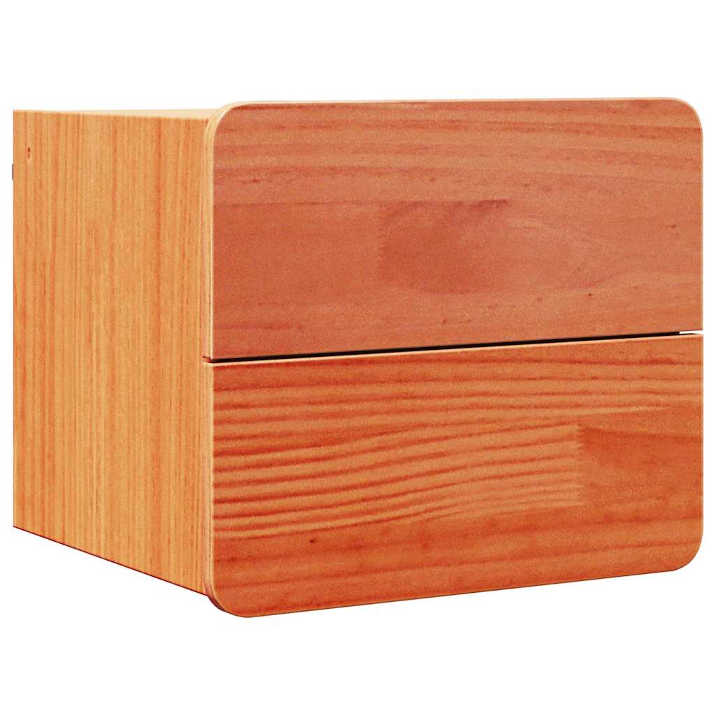 Mesa-de-cabeceira com gaveta Castanho-mel 39 x 34 x 33 cm