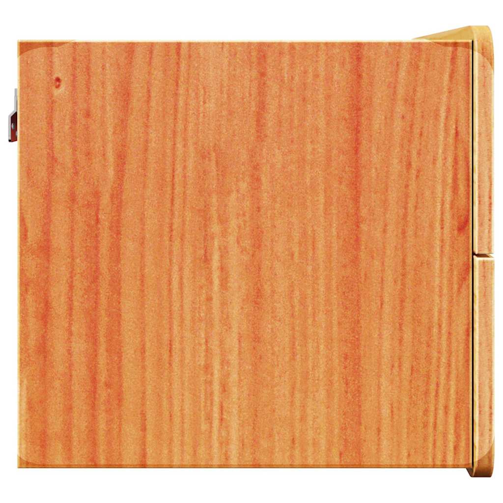 Mesa-de-cabeceira com gaveta 2 pcs Castanho 39 x 34 x 33 cm