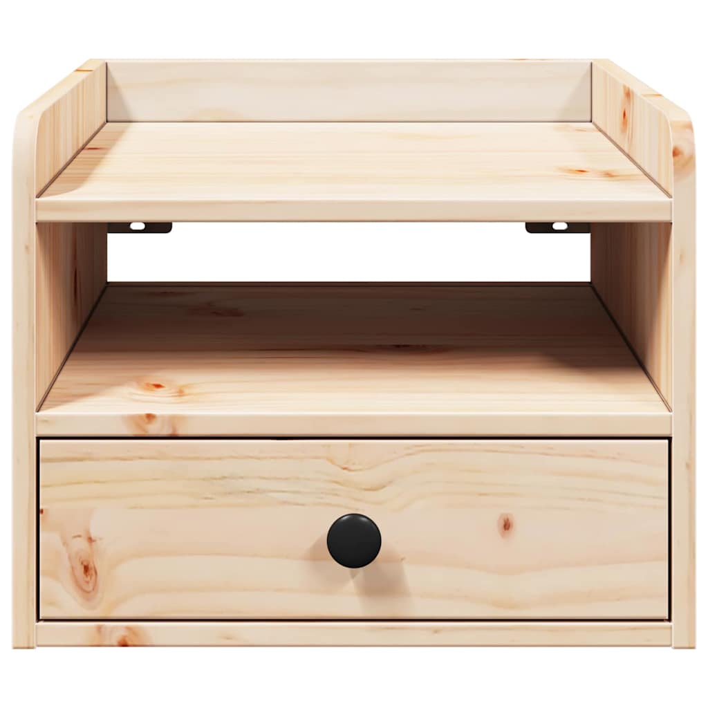 Mesa-de-cabeceira com gaveta Castanho 38 x 36 x 29,5 cm