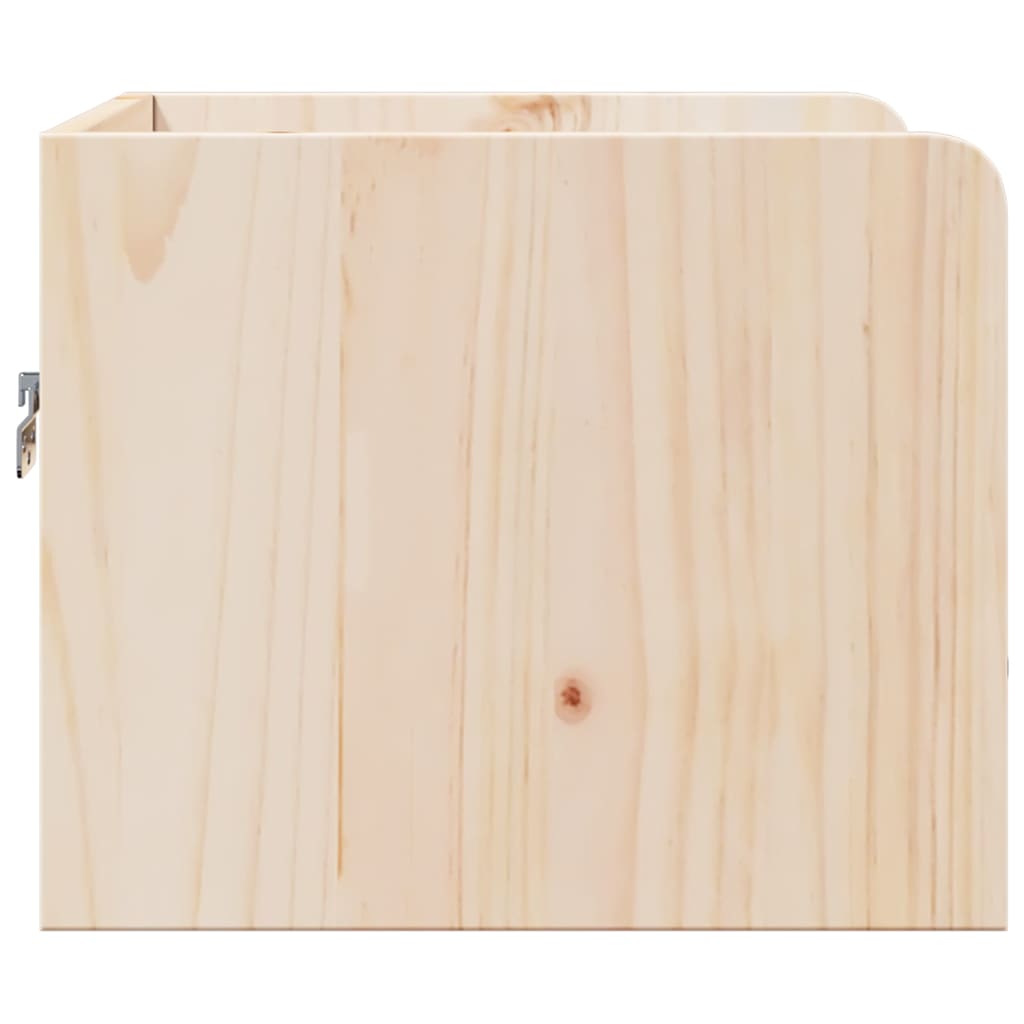 Mesa-de-cabeceira com gaveta 2 pcs Castanho 38 x 36 x 29,5 cm