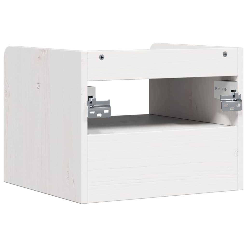 Mesa-de-cabeceira com gaveta Branco 38 x 36 x 29,5 cm