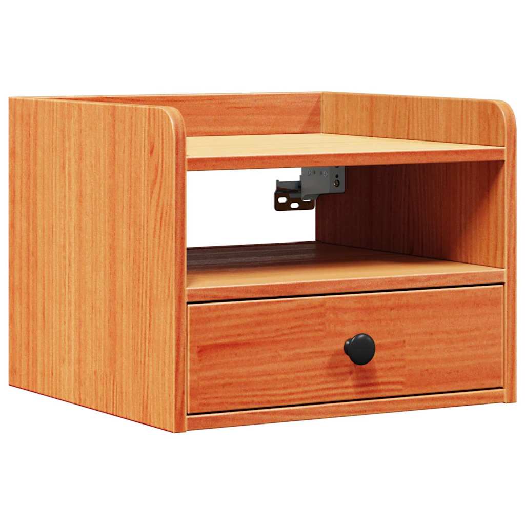 Mesa-de-cabeceira 2 pcs Castanho-mel 38 x 36 x 29,5 cm