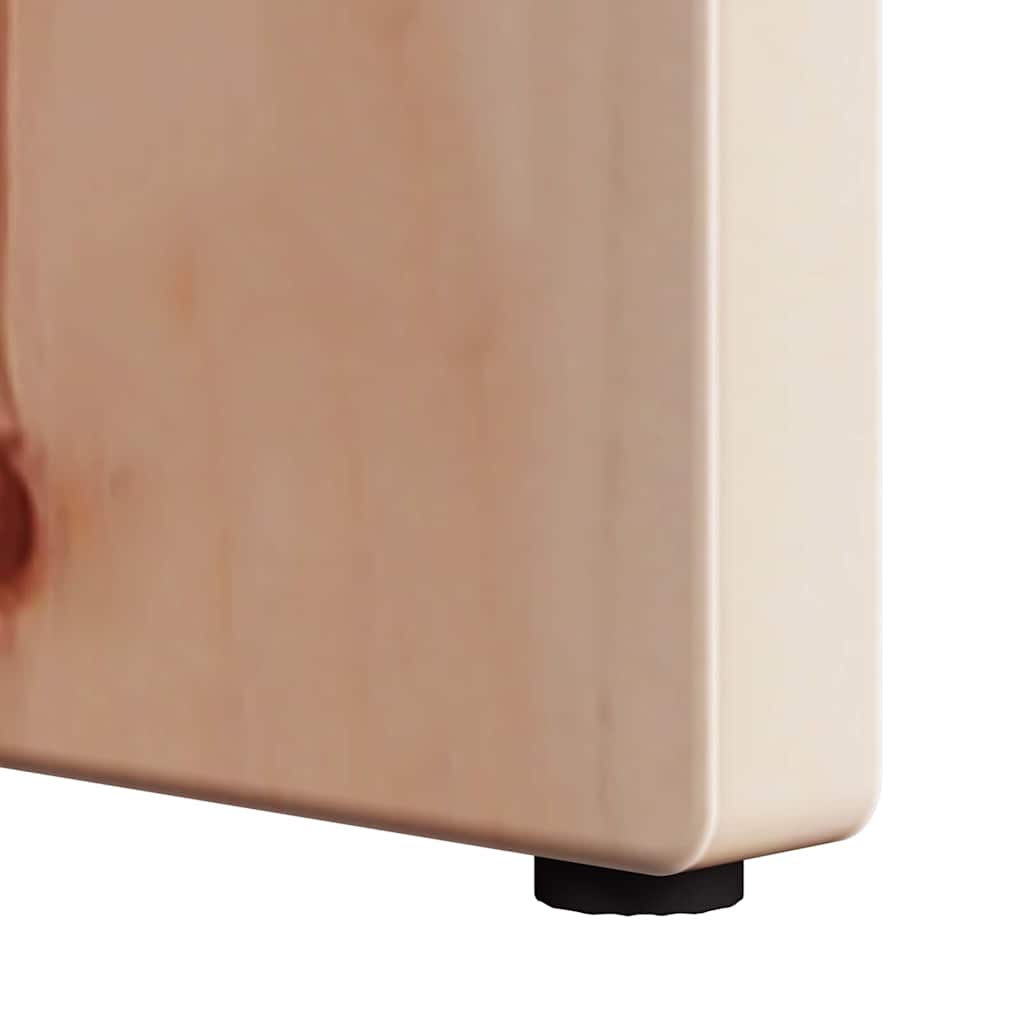 Mesa de centro Natural 80 x 50 x 31 cm Madeira de pinho maciça