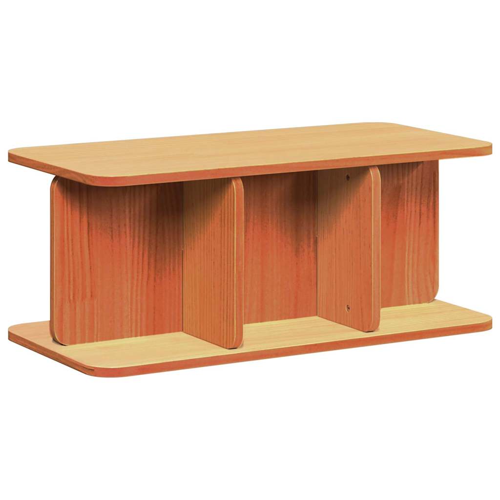 Mesa de centro Castanho-mel 80 x 39.5 x 33.5 cm