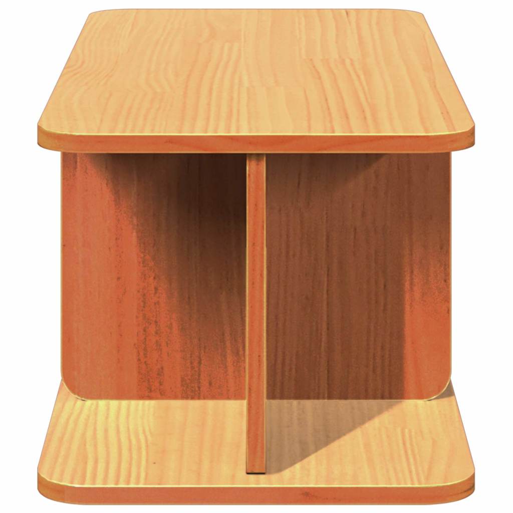 Mesa de centro Castanho-mel 80 x 39.5 x 33.5 cm