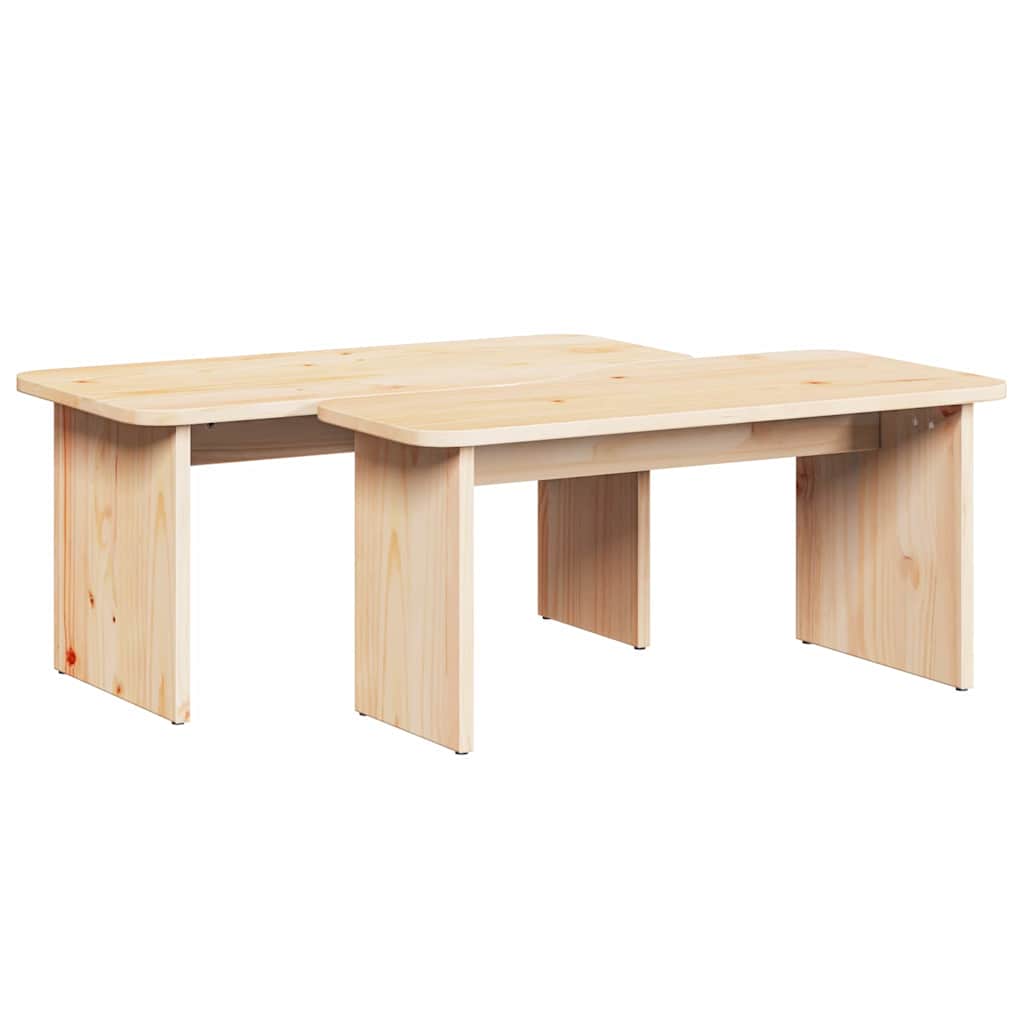 Mesa de centro Natural 100 x 69 x 35.5 cm