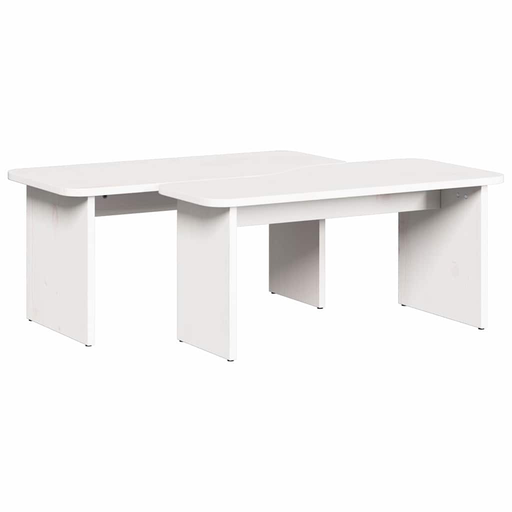 Mesa de centro Branco 100 x 69 x 35.5 cm