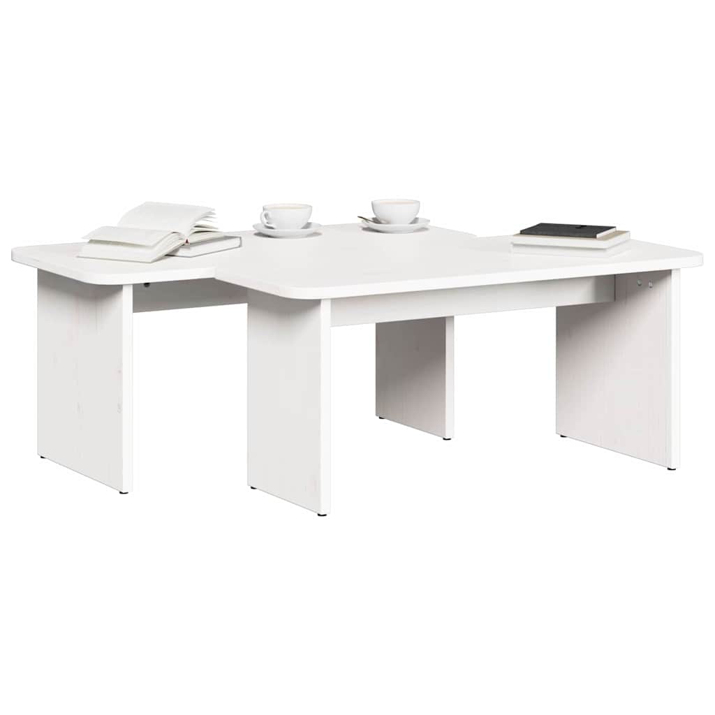 Mesa de centro Branco 100 x 69 x 35.5 cm