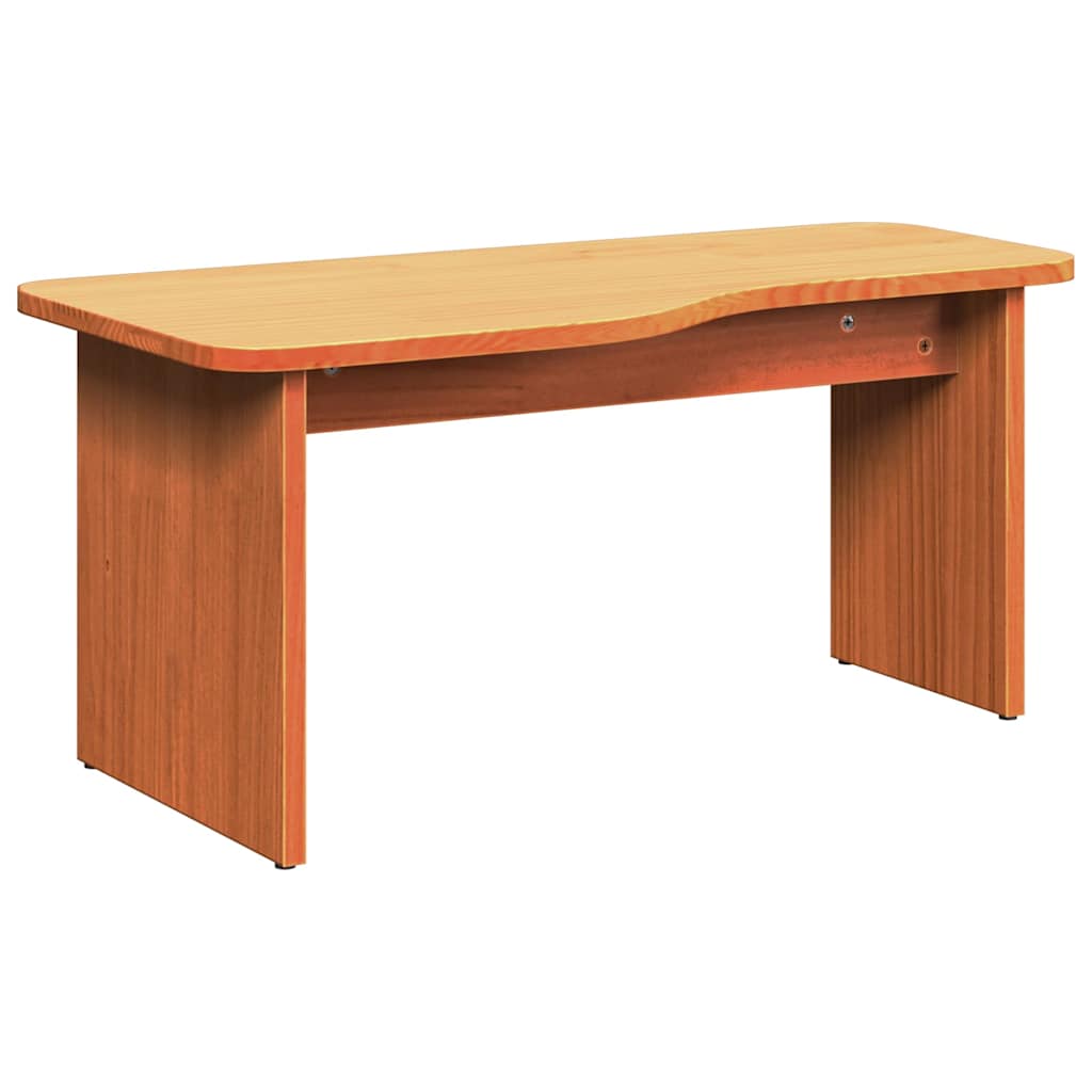 Mesa de centro Castanho-mel 100 x 69 x 35.5 cm