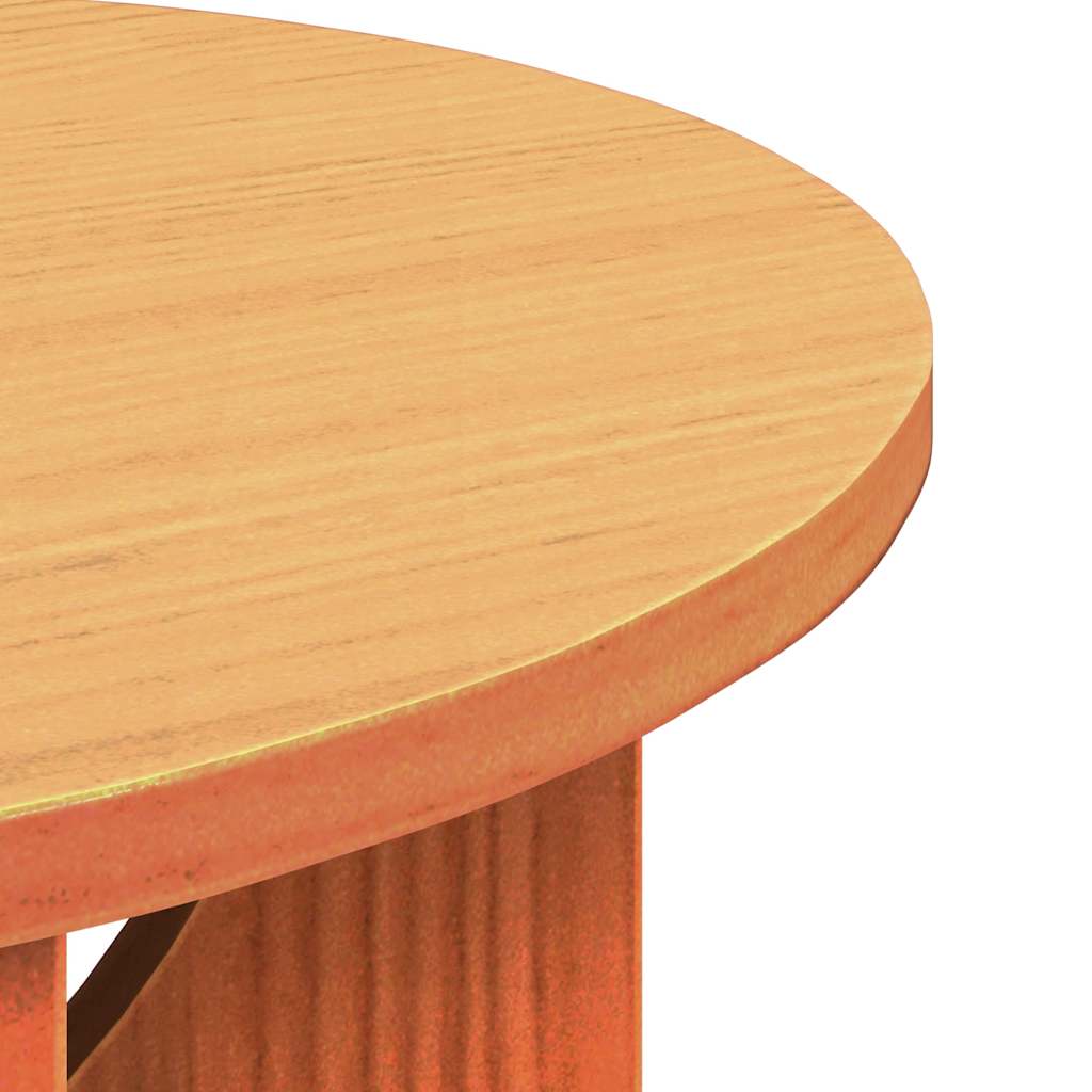 Mesa de centro Castanho-mel 50 x 50 x 35 cm