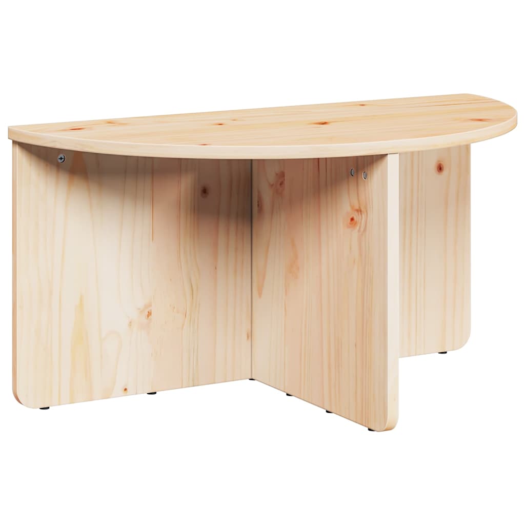 Mesa de centro 2 pcs Natural 79 x 39.5 x 40 cm