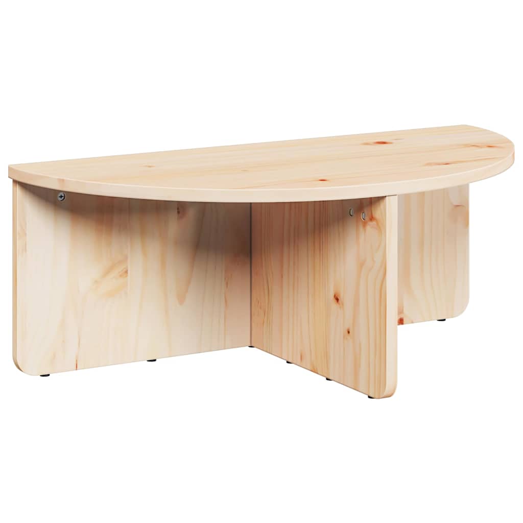 Mesa de centro 2 pcs Natural 79 x 39.5 x 40 cm