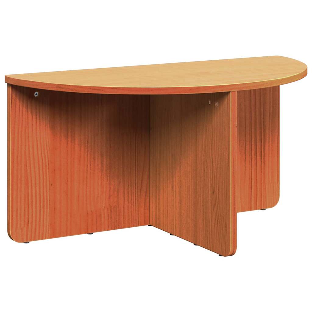 Mesa de centro 2 pcs Castanho-mel 79 x 39.5 x 40 cm