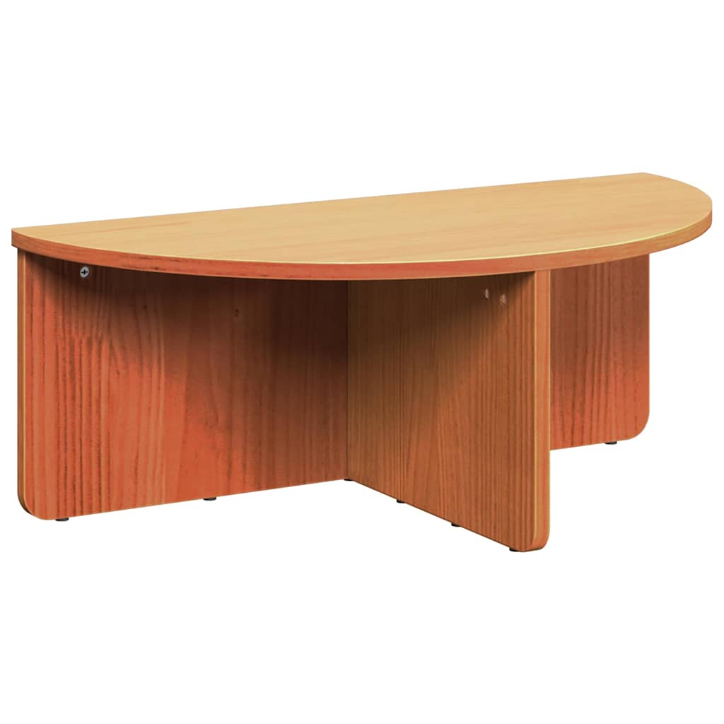 Mesa de centro 2 pcs Castanho-mel 79 x 39.5 x 40 cm