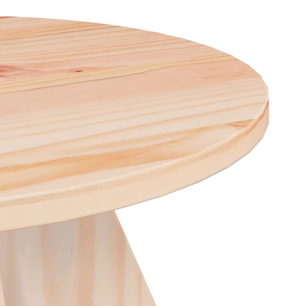 Mesa de centro 3 pcs Natural 49 x 49 x 30 cm