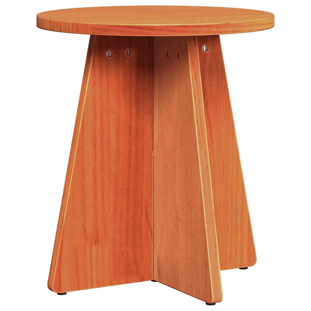 Mesa de centro 3 pcs Castanho-mel 49 x 49 x 30 cm