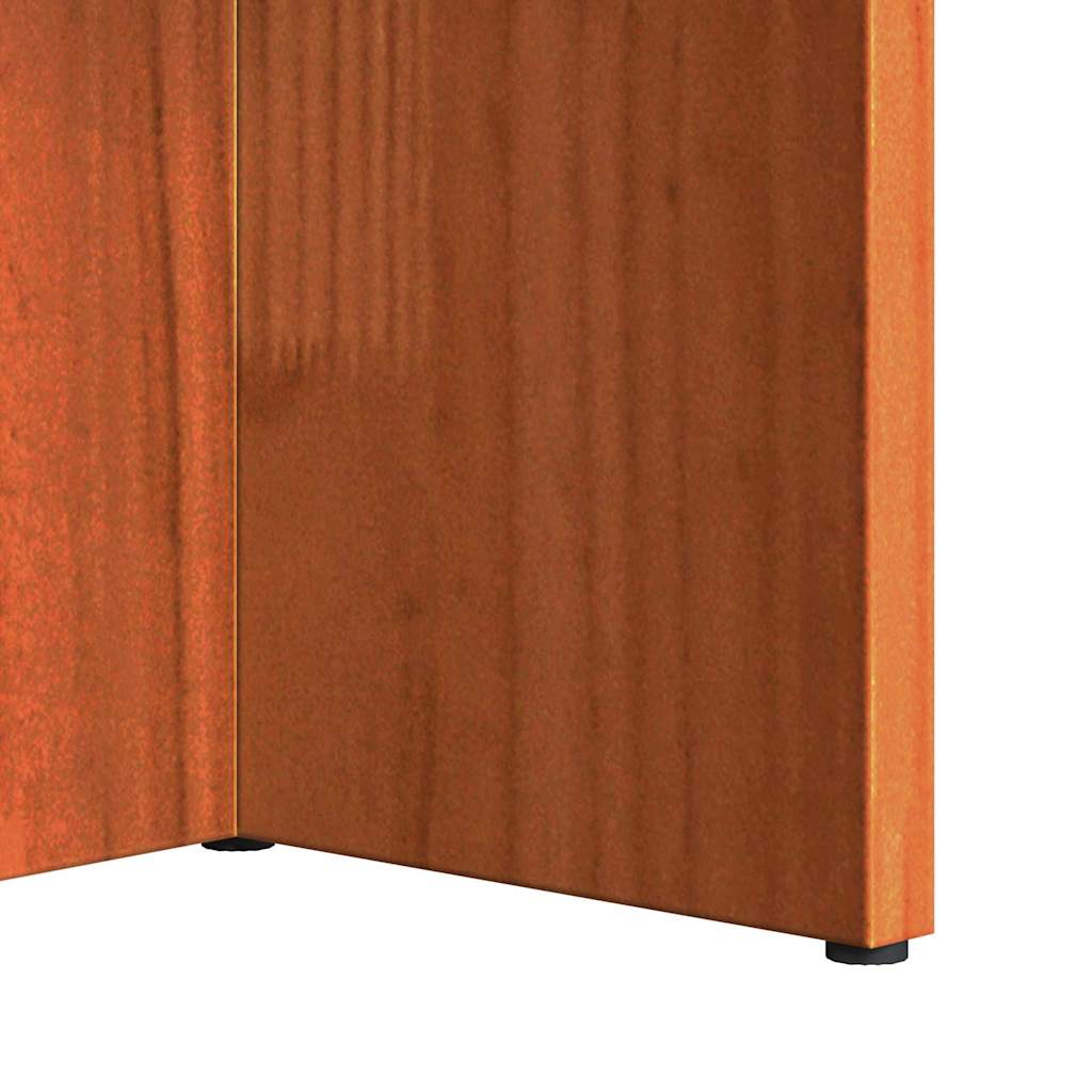 Mesa de centro Castanho-mel 80 x 39.5 x 35 cm