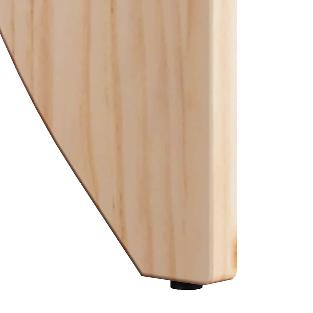 Mesa de centro 2 pcs Natural 41,5 x 41,5 x 44 cm