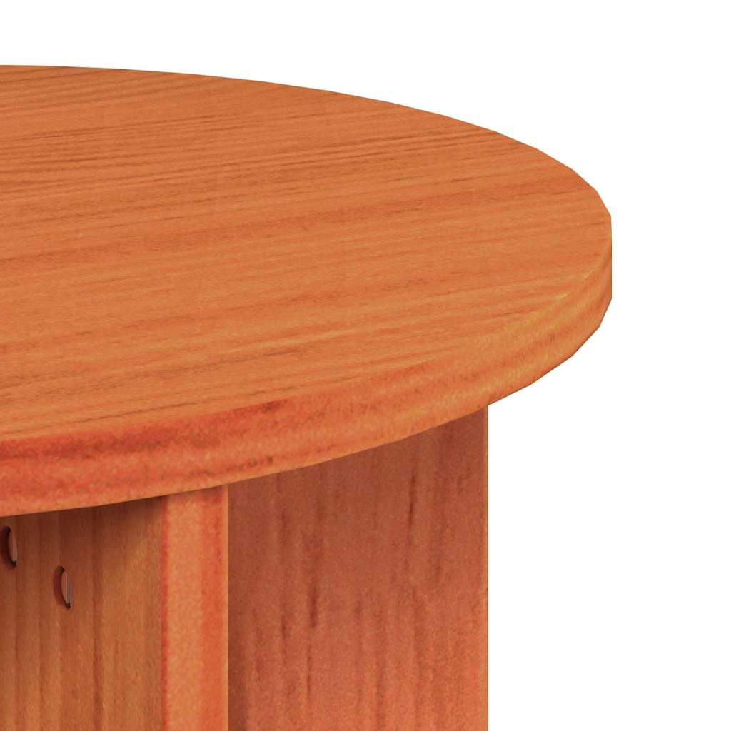 Mesa de centro 2 pcs Castanho-mel 41,5 x 41,5 x 44 cm