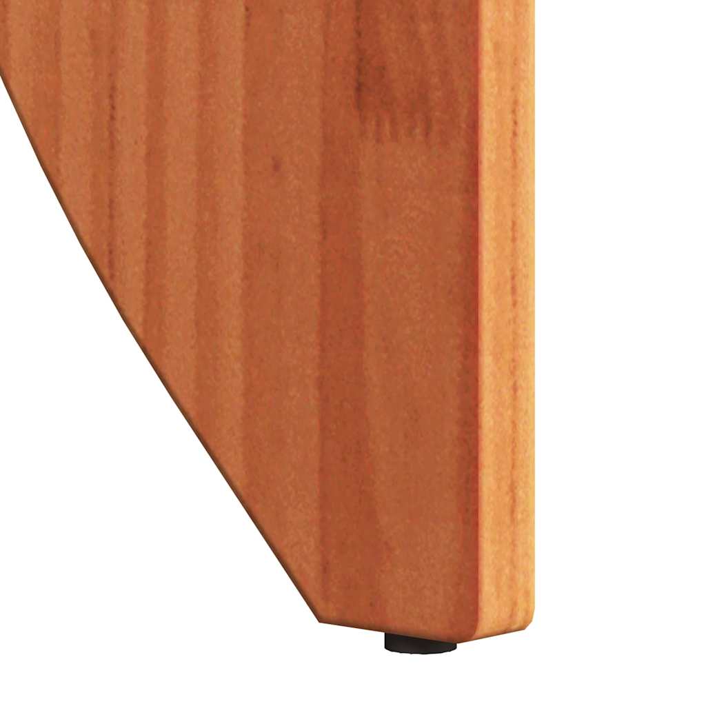 Mesa de centro 2 pcs Castanho-mel 41,5 x 41,5 x 44 cm